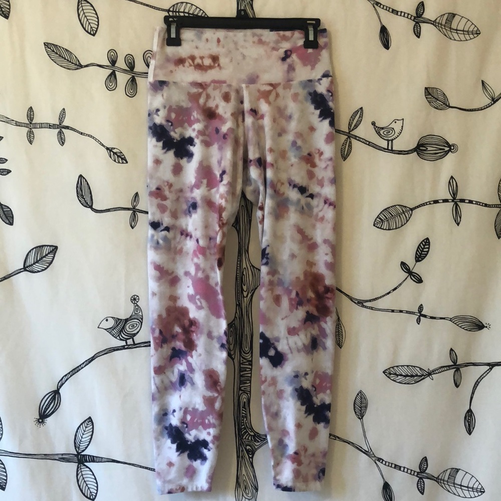 NWOT Old Navy Balance Leggings - Multi-Colored Tie Dye